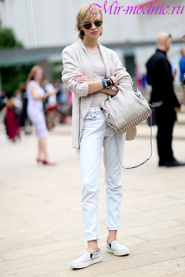 Белые брюки женские с чем носить фото 2017