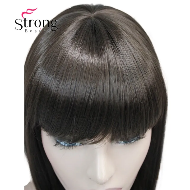 E-9606 #6 (8)New fashion cute BOB brown wig straight short synthetic full women