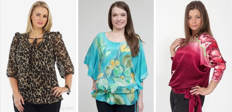 Выбор блузки для полных женщин - определяемся с цветом