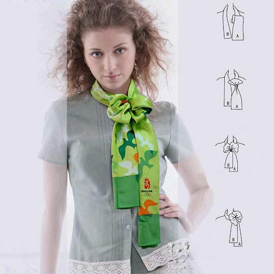 Ах, этот шёлковый платок: 50 способов ношения прекрасного аксессуара, фото № 37