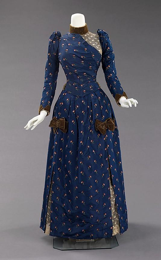 Зимние платья XIX века, фото № 30