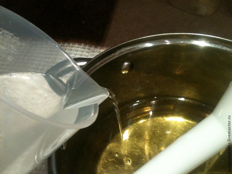 Как приготовить мягкое мыло-бельди с использованием гидроксида калия КОН, фото № 10
