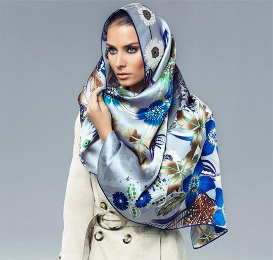 Ах, этот шёлковый платок: 50 способов ношения прекрасного аксессуара, фото № 25