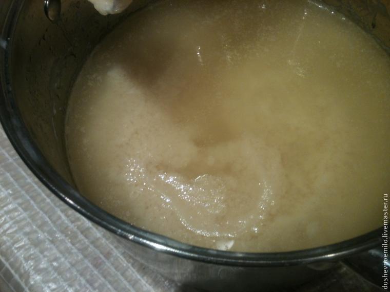 Как приготовить мягкое мыло-бельди с использованием гидроксида калия КОН, фото № 15
