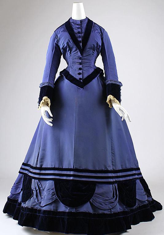 Зимние платья XIX века, фото № 14
