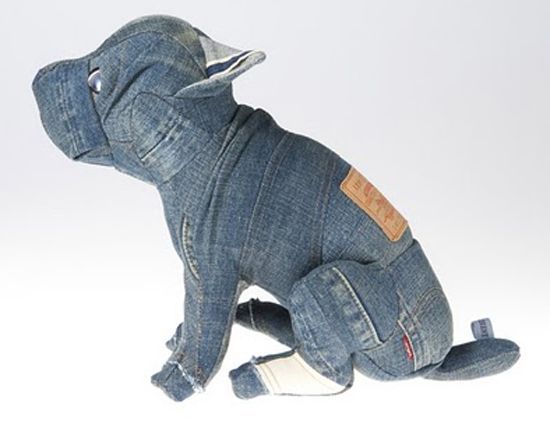 Украшения и разные штучки из джинсовой ткани, фото № 13