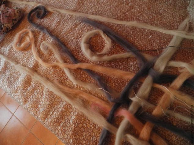 Весенние шарфики, или как сделать длинный шарф из короткого куска шелка, фото № 14