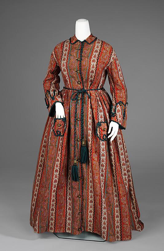 Зимние платья XIX века, фото № 15