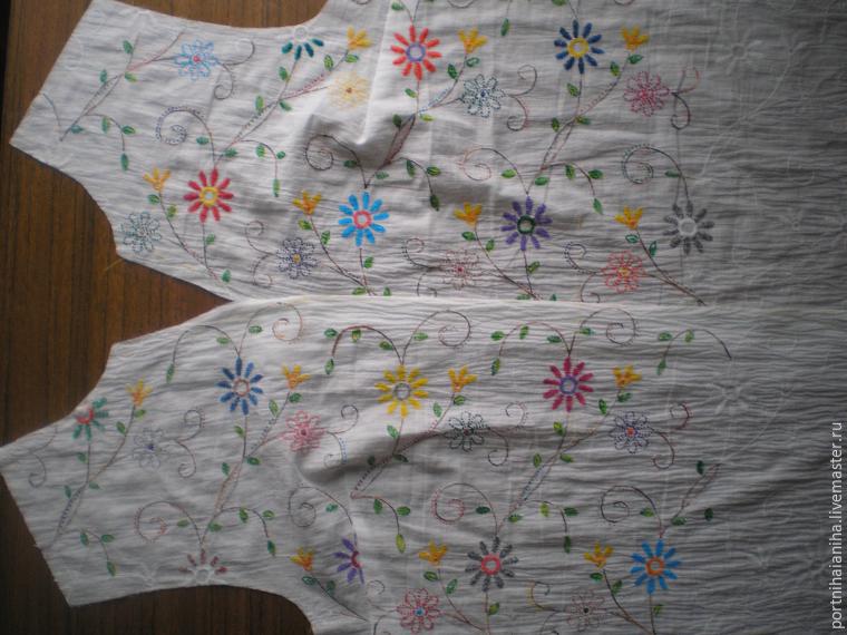 «Нарисуем, будем шить»: расписываем блузочную ткань, фото № 10