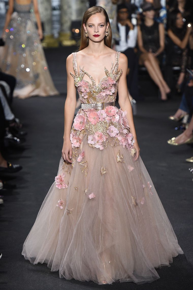 Elie Saab. Коллекция одежды осень-зима 2016/17, фото № 44