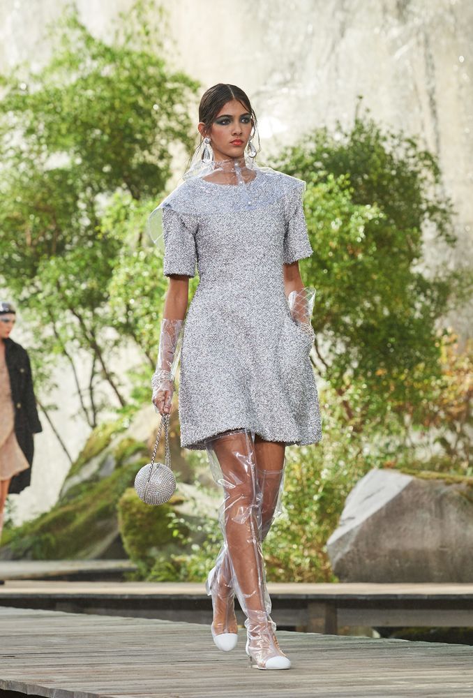 «Прозрачная» мода от Chanel. Весна-лето 2018. Часть 1, фото № 38