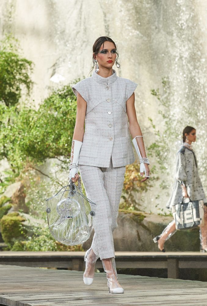 «Прозрачная» мода от Chanel. Весна-лето 2018. Часть 1, фото № 43