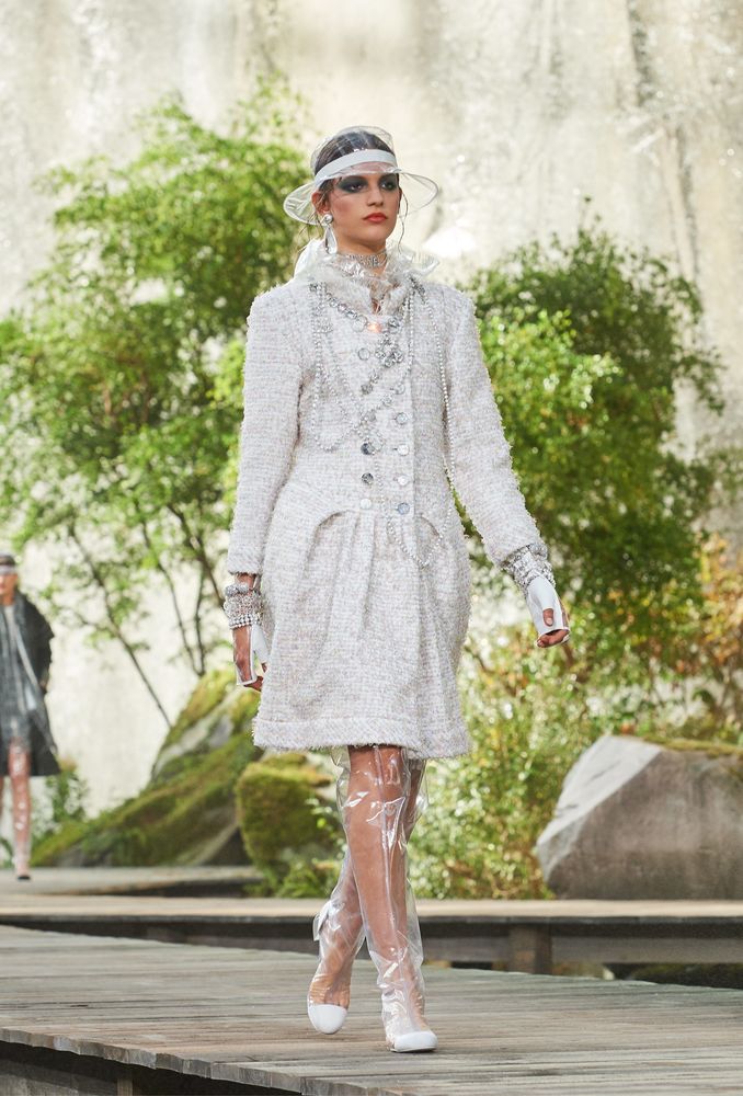«Прозрачная» мода от Chanel. Весна-лето 2018. Часть 1, фото № 39