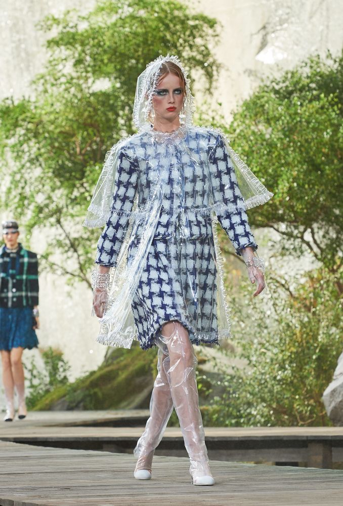 «Прозрачная» мода от Chanel. Весна-лето 2018. Часть 1, фото № 34