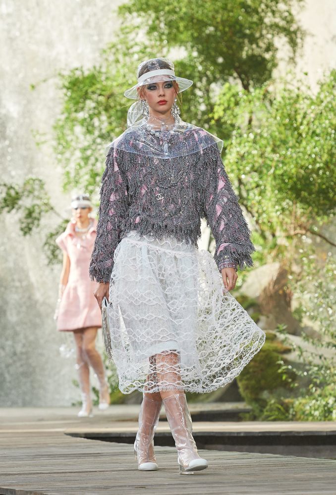 «Прозрачная» мода от Chanel. Весна-лето 2018. Часть 1, фото № 29