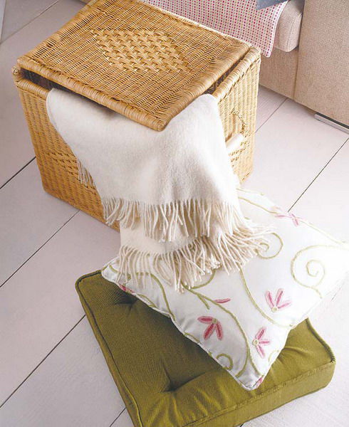Плетеные корзины в современном интерьере., фото № 33