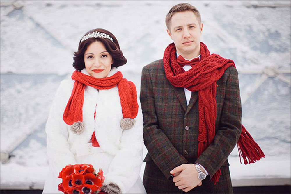 Аксессуары для зимнего образа невесты или как не замерзнуть на собственной свадьбе), фото № 7