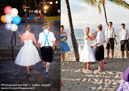 Венчание на берегу моря