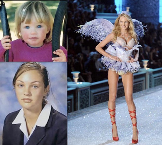 Candice Swanepoel v detstve