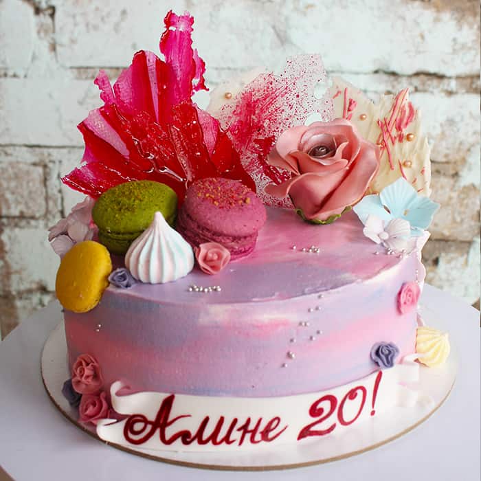 Вкусный торт для девушки на 20 лет   фото (11)