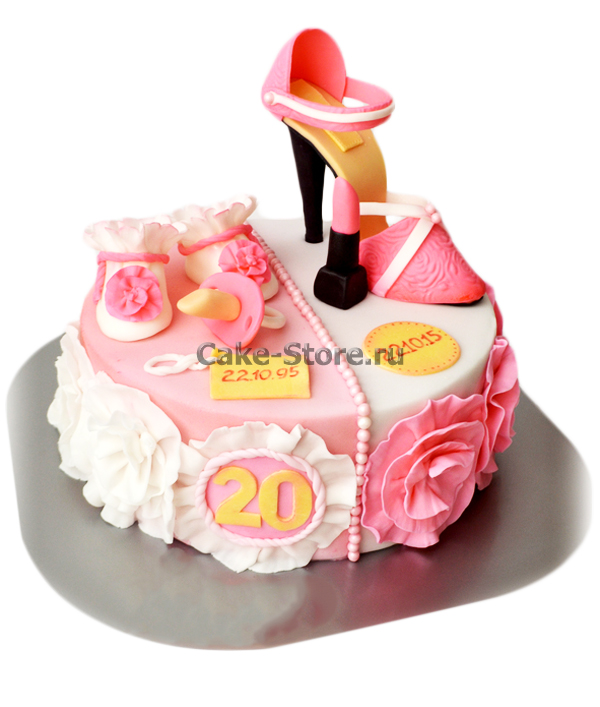 Вкусный торт для девушки на 20 лет   фото (23)