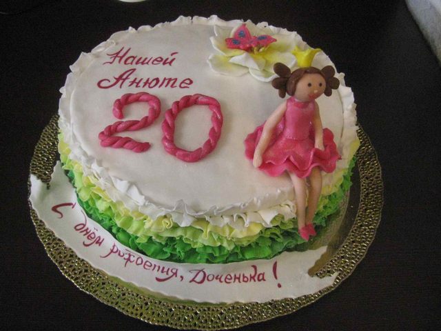 Вкусный торт для девушки на 20 лет   фото (9)