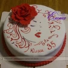 Надпись на торте на День Рождения маме (10)