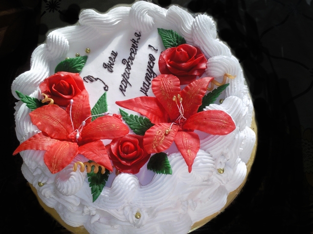 Надпись на торте на День Рождения маме (23)