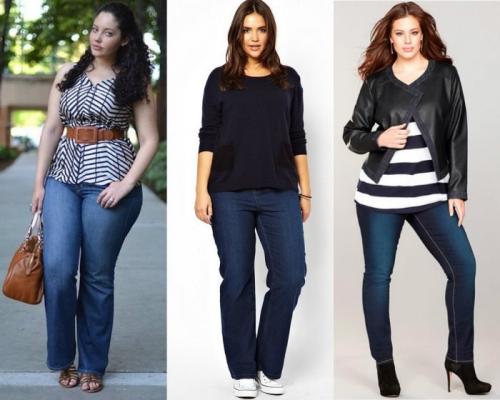 Мода джинсы 2019 для полных. Джинсы для пышных красавиц: какие выбрать, с чем носить в 2019 году (часть 1)