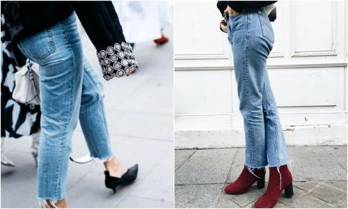 Как модно обрезать джинсы снизу 2019. Как обрезать джинсы, чтобы вами восхищались, а не тыкали пальцем