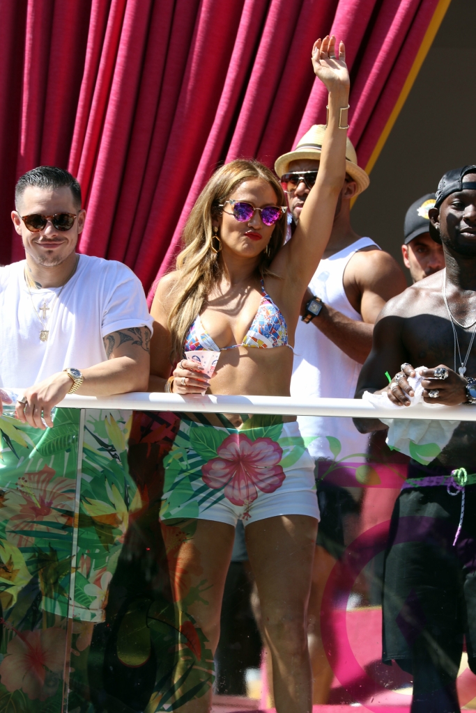 Jennifer Lopez hosts Carnival Del Sol in Las Vegas
