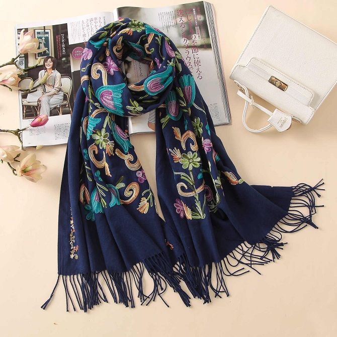 палатин модные шарфы осень-зима 2019-2020