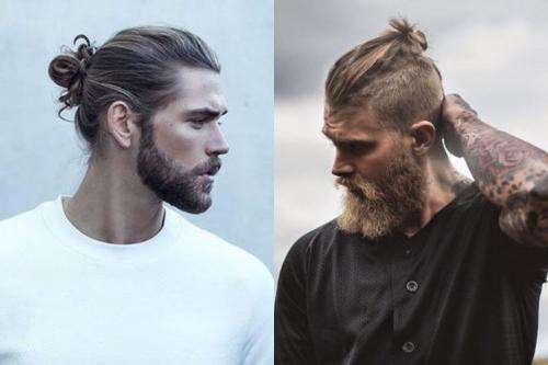 Стиль волос мужской 2019. Модная мужская стрижка «Man bun» на длинные волосы 2019