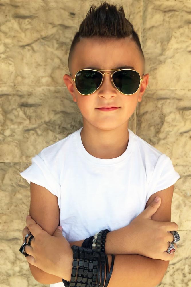 Mohawk Spiky Styles #boyshaircuts 