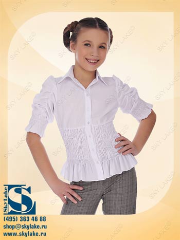 Блузки для школьниц