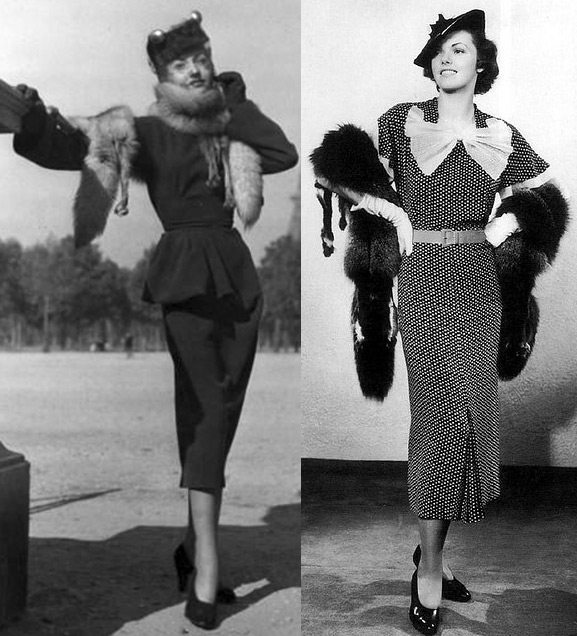 Одежда и аксессуары в стиле 30-х