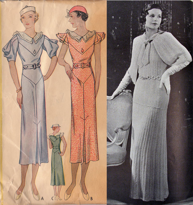 Мода и стиль 30-х годов одежда