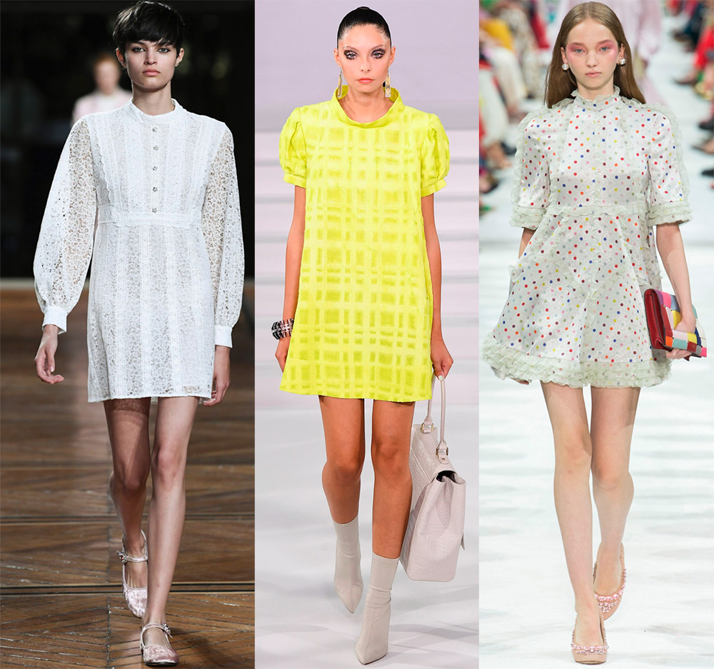 Платья свободного кроя – модная тенденция
