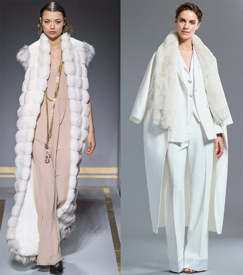 Красивые белые пальто 2019-2020 – модная тенденция