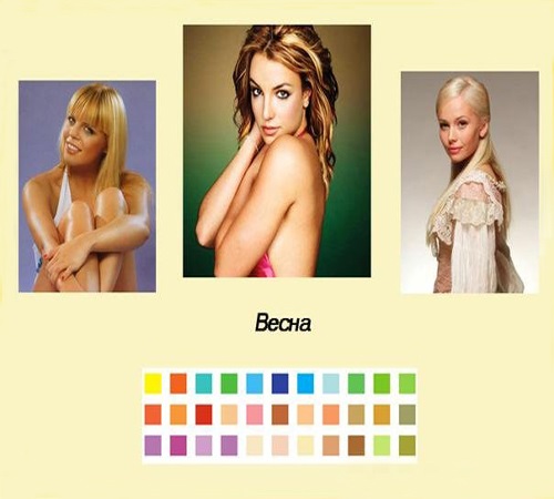 Какой цвет одежды подходит «теплым» блондинкам