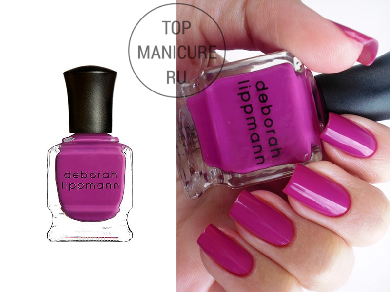 Фиолетовый лак для ногтей Deborah Lippmann Between The Sheets