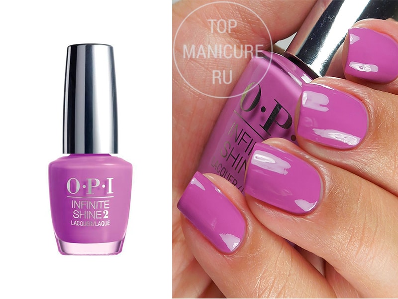 Фиолетовый лак для ногтей OPI Grapely Admired