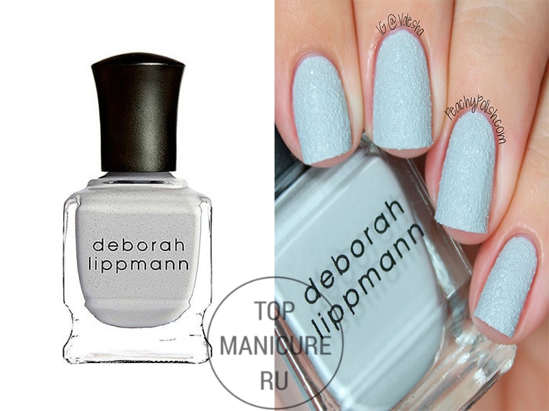 Серый лак для ногтей deborah lippmann pretty vacant