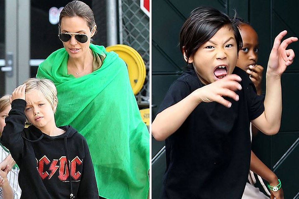 Дети Анджелины и Брэда растут, не зная слова "нет" Фото: EAST NEWS