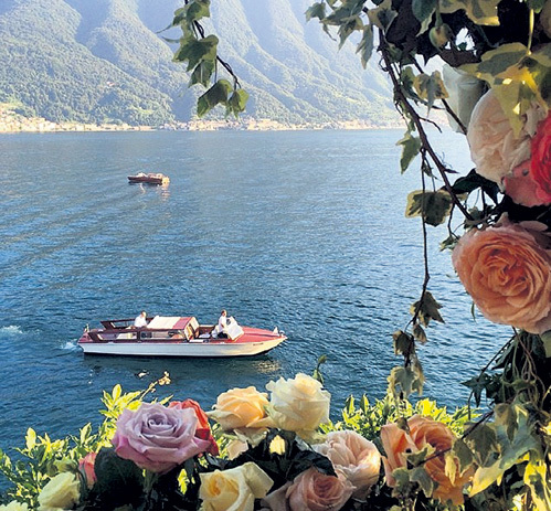 Роскошные виды озера Комо добавили празднику романтики