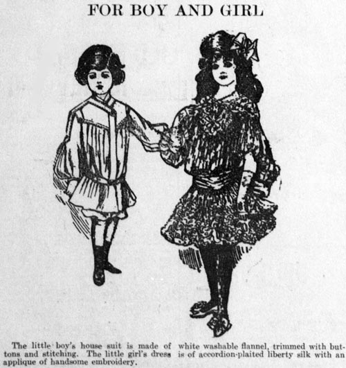 Рисунок из журнала мод. 1904 год. Источник: wikipedia.org 