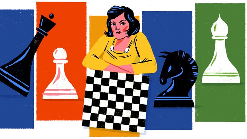 27 июля 1904 года под Полтавой родилась первая в истории СССР и вторая во всем мире женщина, ставшая чемпионкой мира по шахматам Людмила Руденко Фото: Google