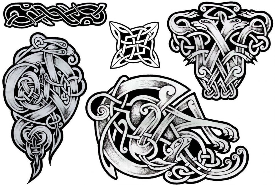 Кельтские узоры – плетение, означающее бесконечность