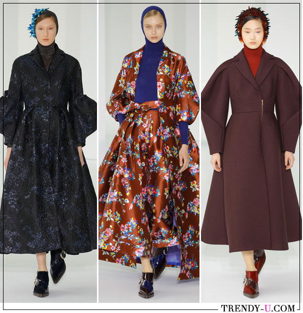 Пальто Delpozo FW 2019-2020