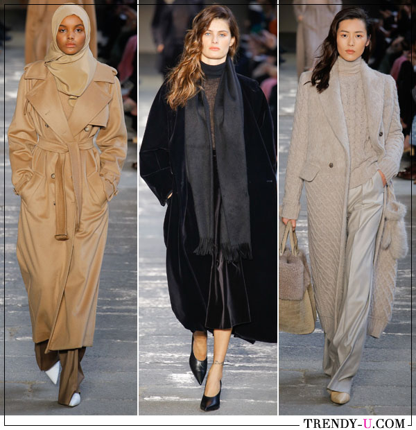 Модные пальто оверсайз Max Mara осень-зима 2019-2020